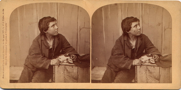 The Beggar Boys Thanksgiving, F.G. Weller No. 339, Littleton New Hampshire