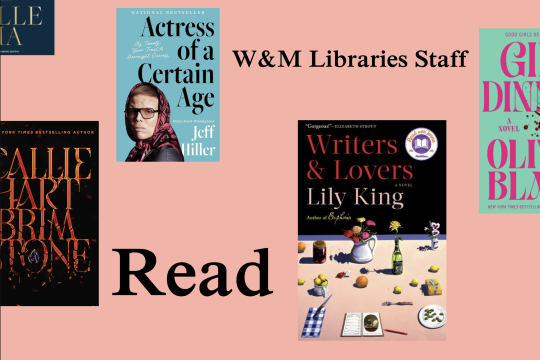 Books W&M Libraries Staff Read during Winter Break