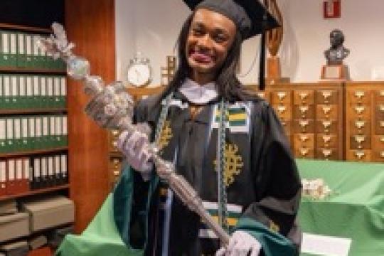 Sierra Manja, Class of 2026, History and Art History double major. Sierra is starting her M.A in Art History at The George Washington University.