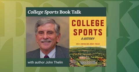 John Thelin and cover of book