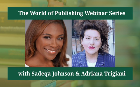 Sadeqa Johnson and Adriana Trigiani