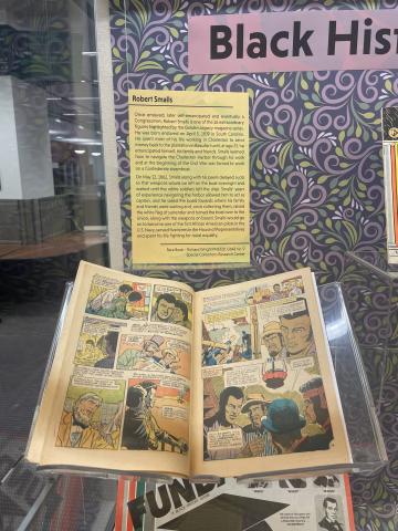 Black History comic featuring the story of Robert Smalls