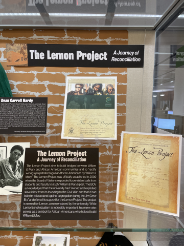 Symposium program and introductory text about the Lemon Project