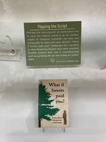 "What if Forests Paid You?" zine and label