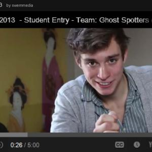 Still image from the Ghost Spotters film