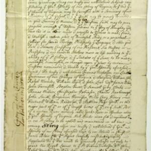 The William and Mary charter