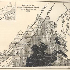 Historical map of New York City's borough boundaries from 1900.