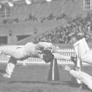 Still image from a homecoming game