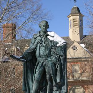 Lord Botetourt in winter