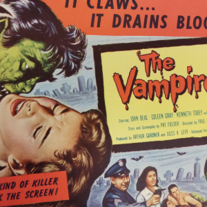 Film poster for "The Vampire"