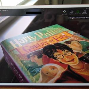 Harry Potter and the Goblet of Fire book jacket