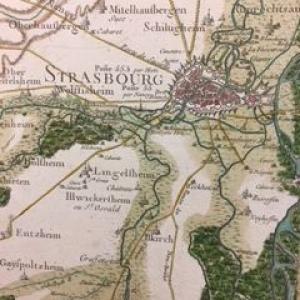 Map of Strasbourg