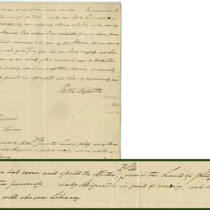 Sir Peyton Skipwith to William Short