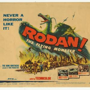 Movie poster for Rodan! The Flying Monster