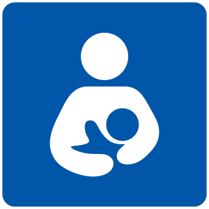 Icon of a person holding a baby