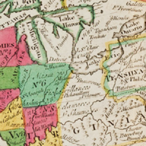 Map of the US with the midwest region highlighted