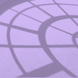 Shadow cast by Swem's round window